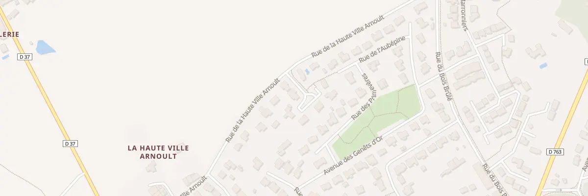 Plan du 4 Rue de toscane à Vallet