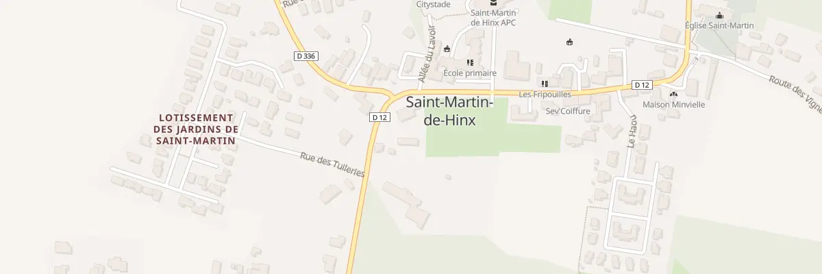 Plan du 195 Rue de l’Europe à Saint-Martin-de-Hinx