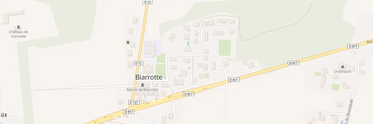Plan du 176 Rte des Chênes à Biarrotte