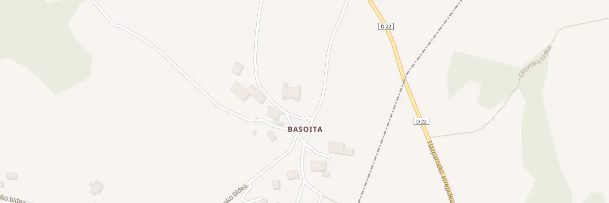 Plan du 5090 Menta à Mendionde