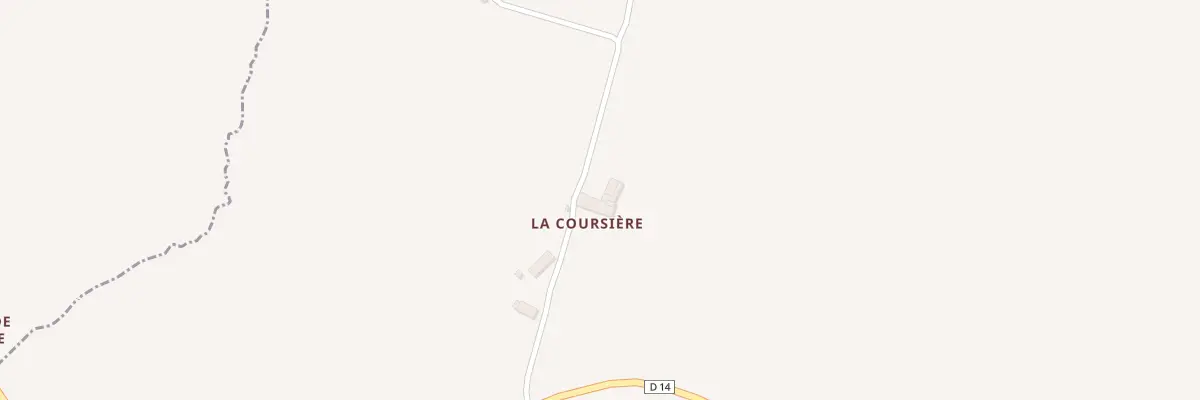 Plan du 58 La Coursière à Saint-Georges-de-Reintembault