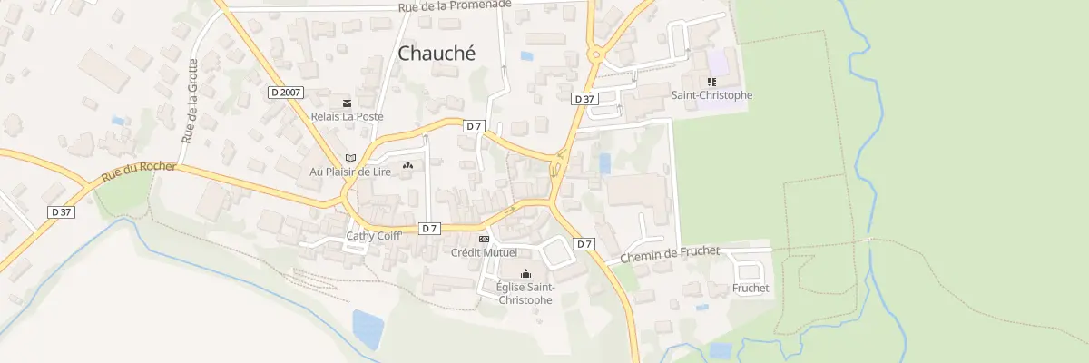 Plan du 3 Rue de la petite maine à Chauché
