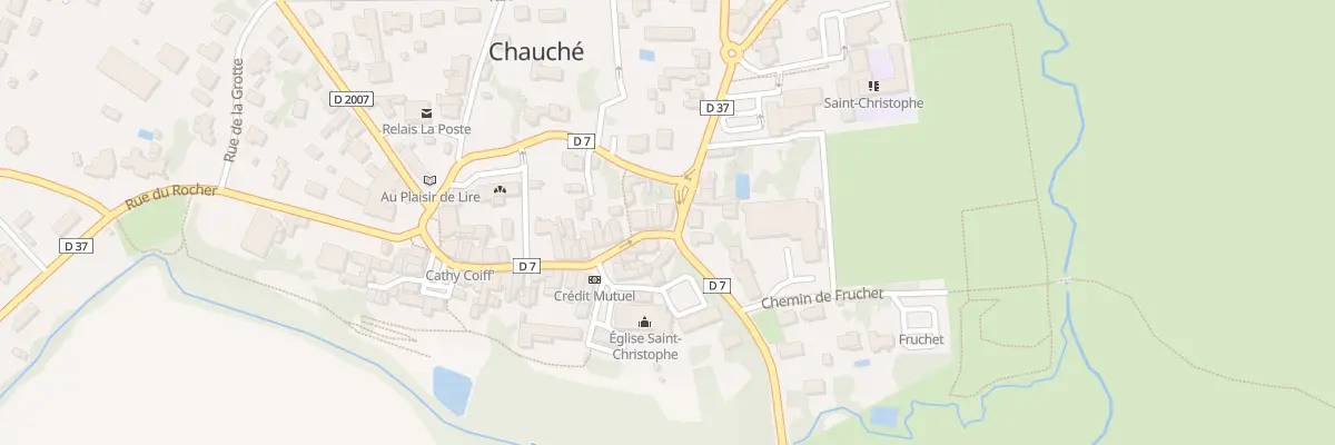 Plan du 1 Rue de la petite maine à Chauché