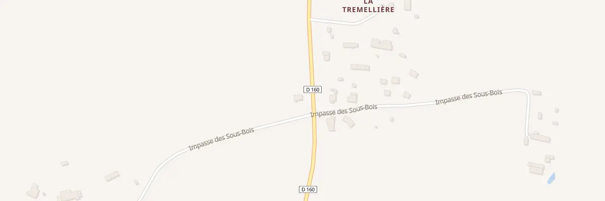 Plan du 22 Imp de la Couvrie - La Gohanni à Tirepied-sur-Sée