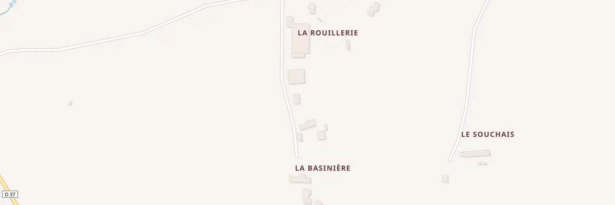 Plan du 7 La Rouillerie à Bais