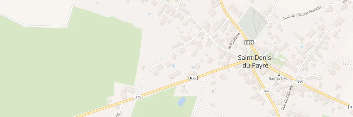 Plan du 7 Rue de la gare à Saint-Denis-du-Payré