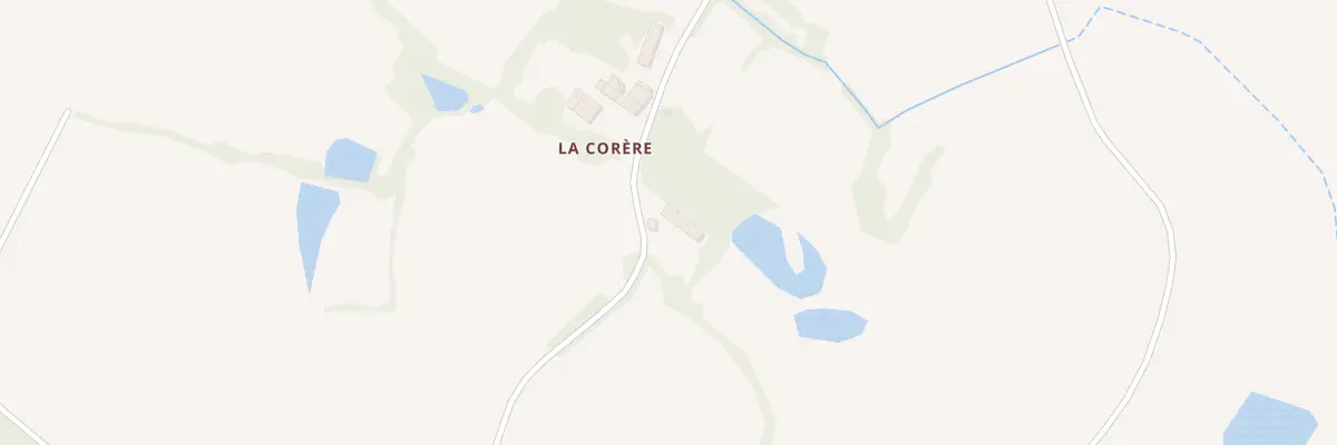 Plan du 1 La Corère à Essarts-en-Bocage