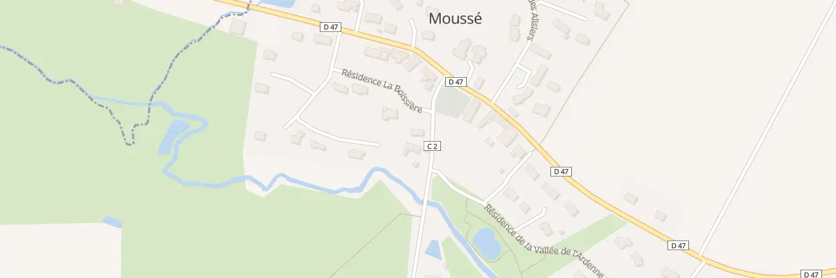 Plan du 8 Rue de Drouges à Moussé