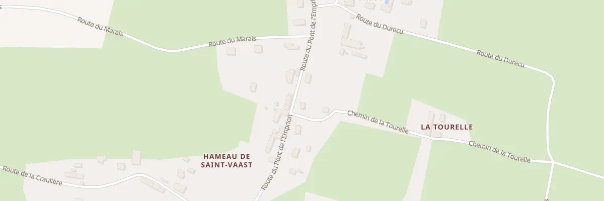 Plan du 18 Hameau de Saint Vaast à Saint-Vaast-la-Hougue