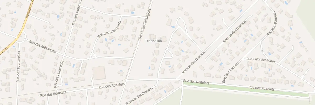 Plan du 7 Rue des Ortolans à Mimizan