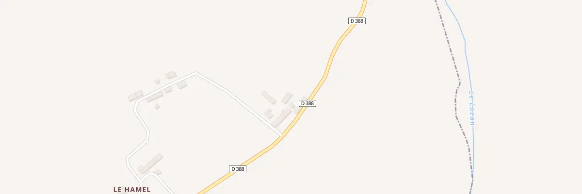 Plan du 5 Les Longs Champs à Cametours