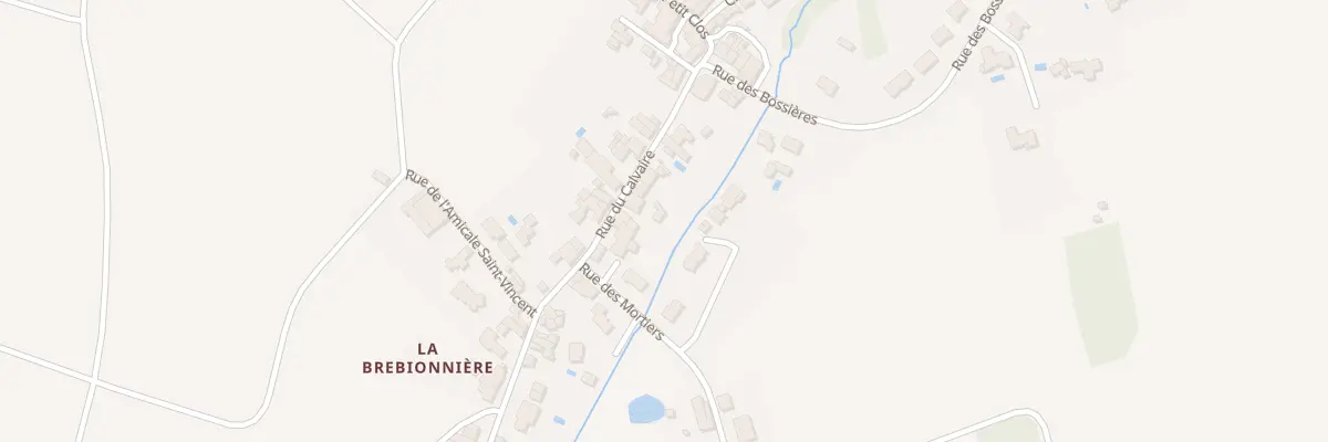 Plan du 10 Rue du Calvaire à Clisson