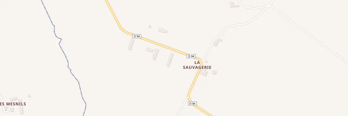 Plan du 10 La Sauvagerie à Marigny-Le-Lozon