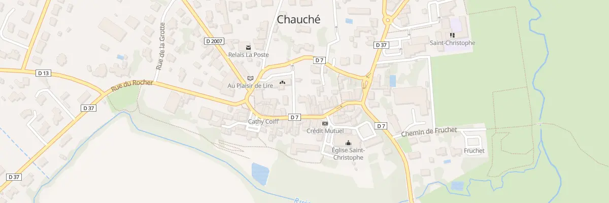 Plan du 6 Pl des Jardins à Chauché