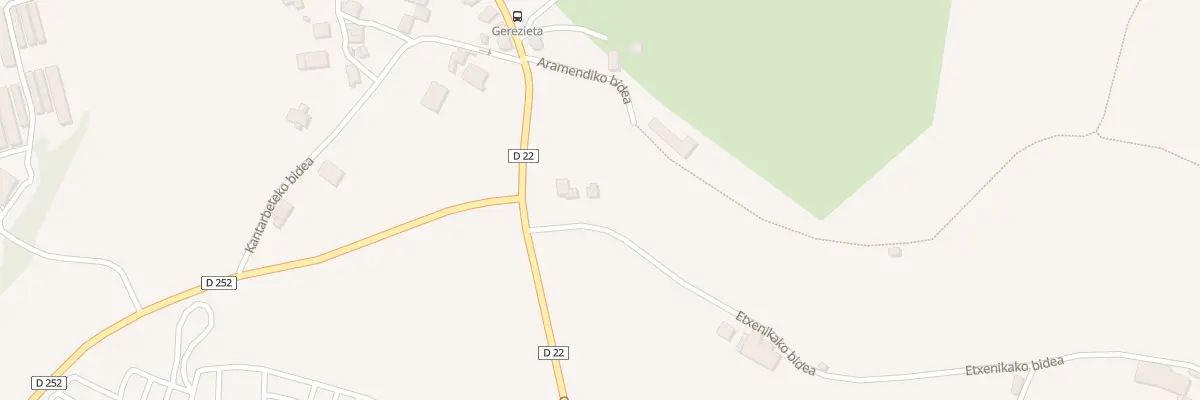 Plan du 55 Etxenikako bidea à Mendionde
