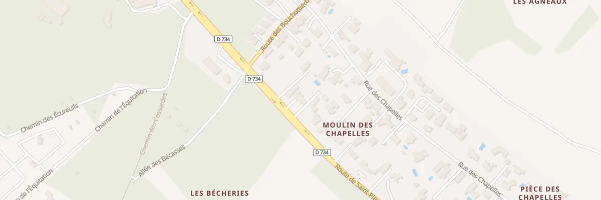 Plan du 1430 Rte de Saint Pierre à Dolus-d’Oléron