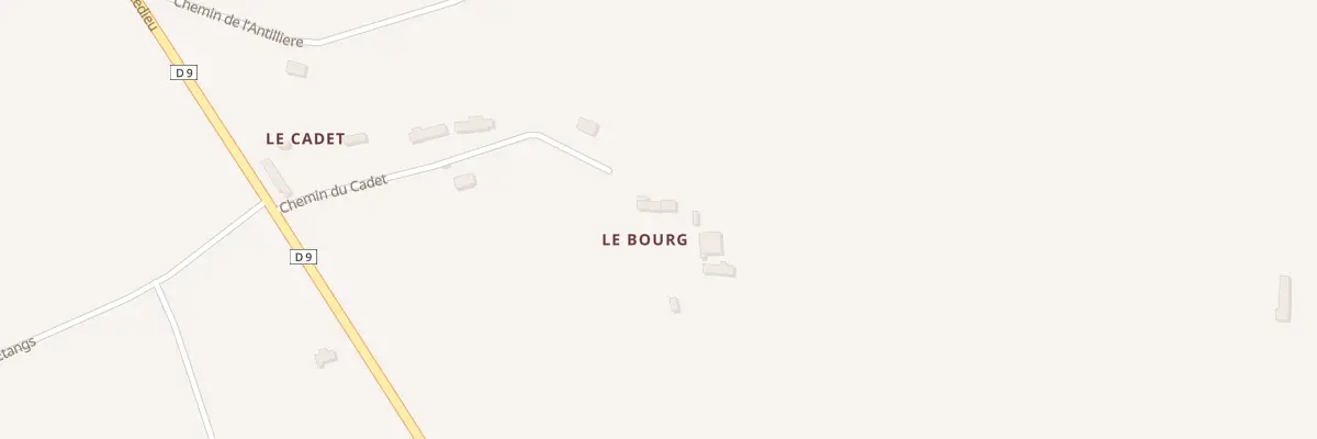 Plan du 5075 Le Bourg à Montaigu-les-Bois