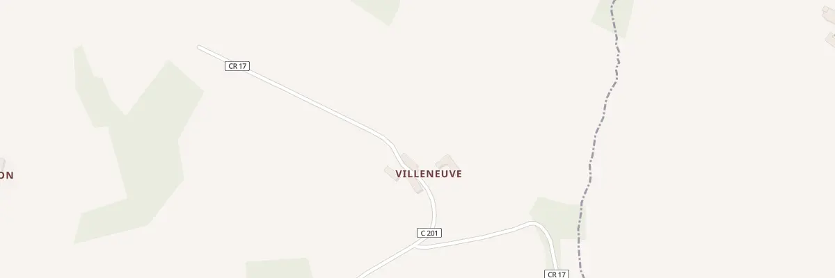 Plan du 5054 Villeneuve à Montjoie-Saint-Martin