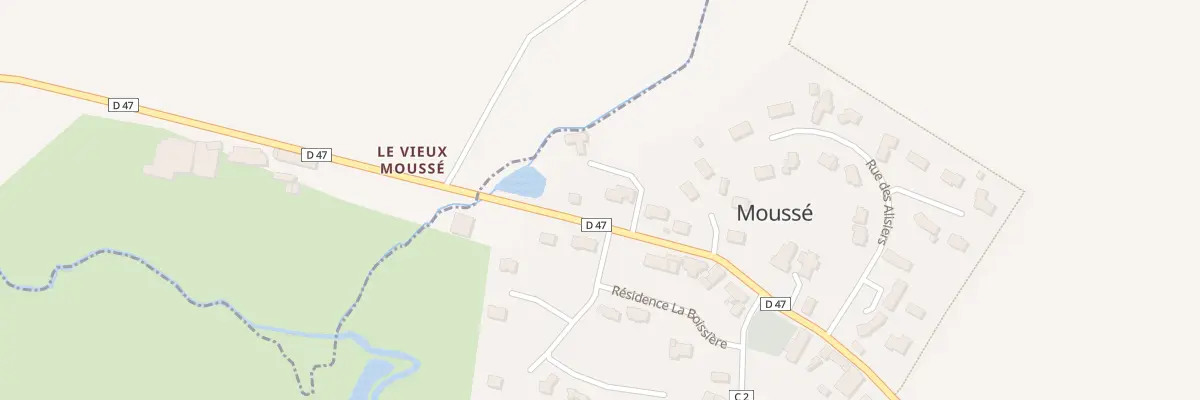 Plan du 16 Rue d’Arbrissel à Moussé