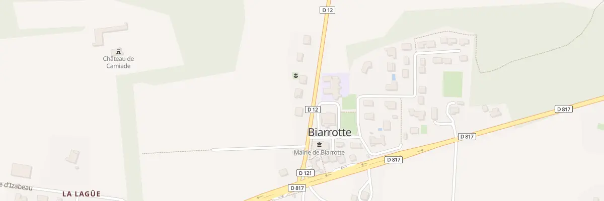 Plan du 147 Rte du Marensin à Biarrotte