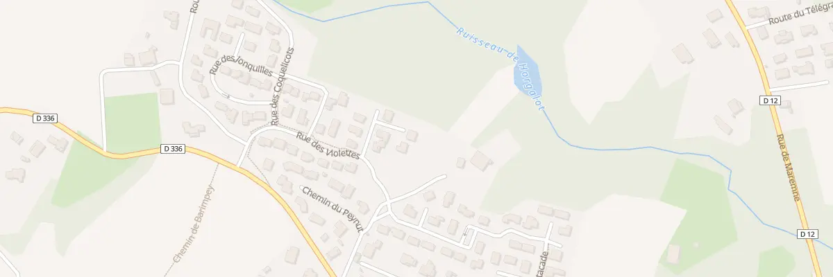 Plan du 40 Imp des Pivoines à Saint-Martin-de-Hinx