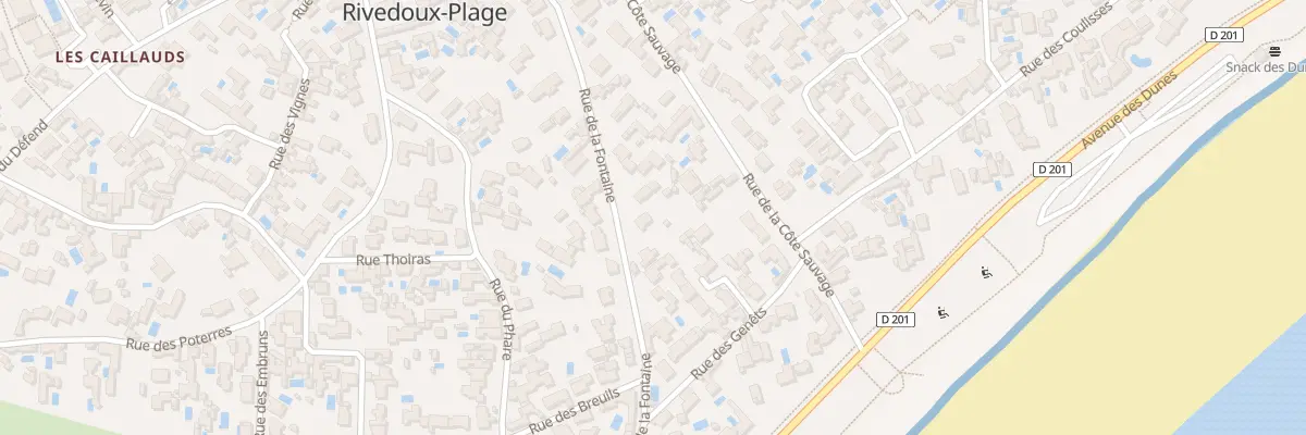 Plan du 481 Rue de la Fontaine à Rivedoux-Plage