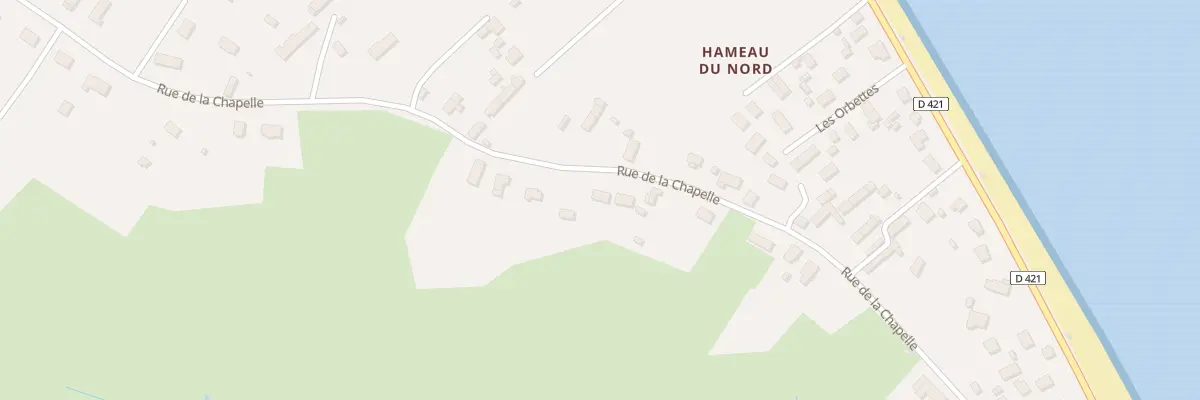 Plan du 55 Rue de la Chapelle à Saint-Marcouf