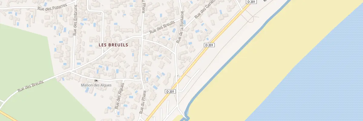 Plan du 695 Rue de la Fontaine à Rivedoux-Plage