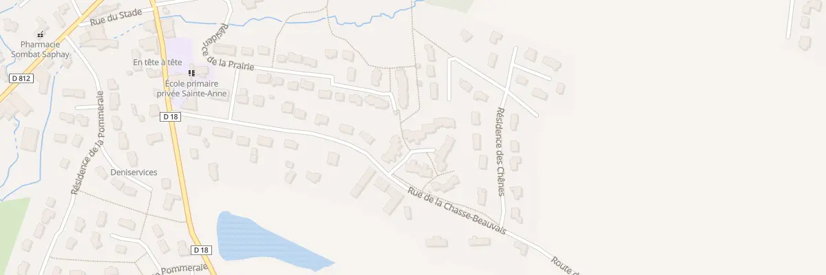 Plan du 6 Res du Verger à Romagné