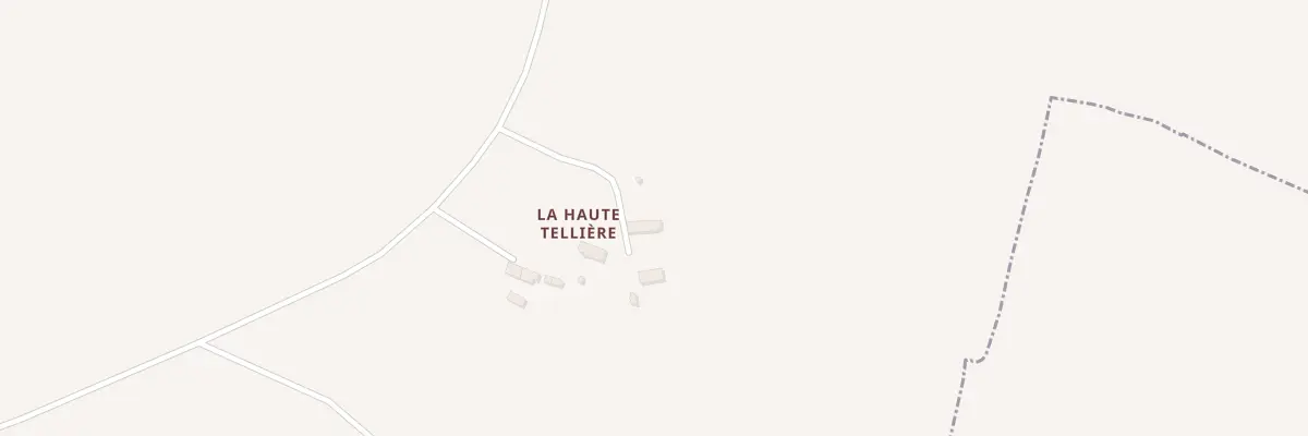 Plan du 5126 La Haute Telliere au Ferré
