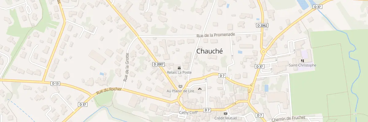Plan du 3 Rue des écoles à Chauché