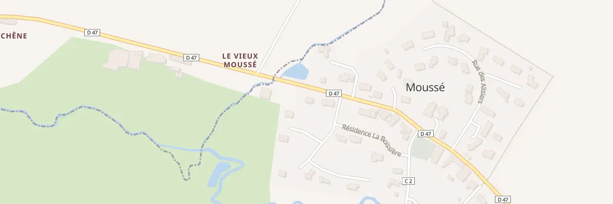 Plan du 13 Rue d’Arbrissel à Moussé