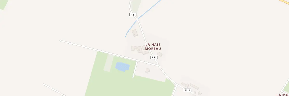 Plan du 5369 La Haie Moreau à Couffé