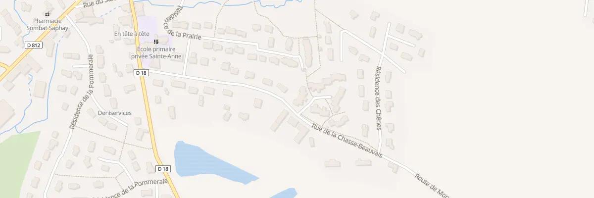 Plan du 2 Res du Verger à Romagné