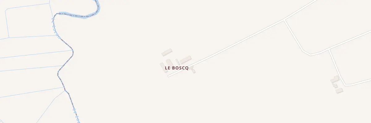 Plan du 130 Le Boscq à Tribehou
