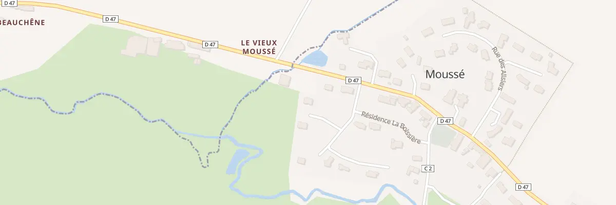 Plan du 12 Residence La Boissiere à Moussé