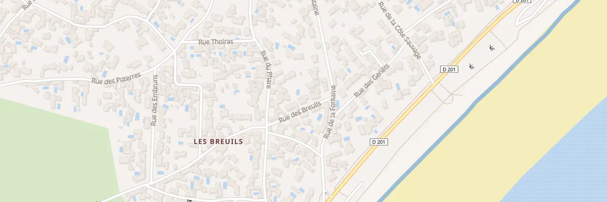 Plan du 46 Rue des Breuils à Rivedoux-Plage
