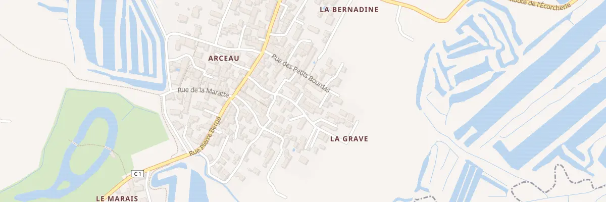 Plan du 7 Rue de la Grave à Saint-Pierre-d’Oléron