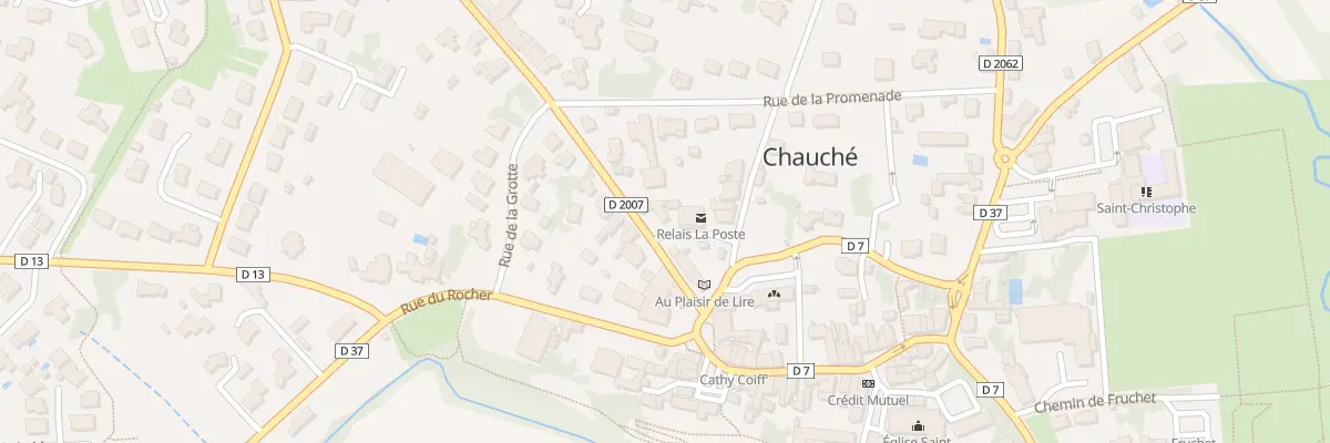 Plan du 14 Rue de grasla à Chauché