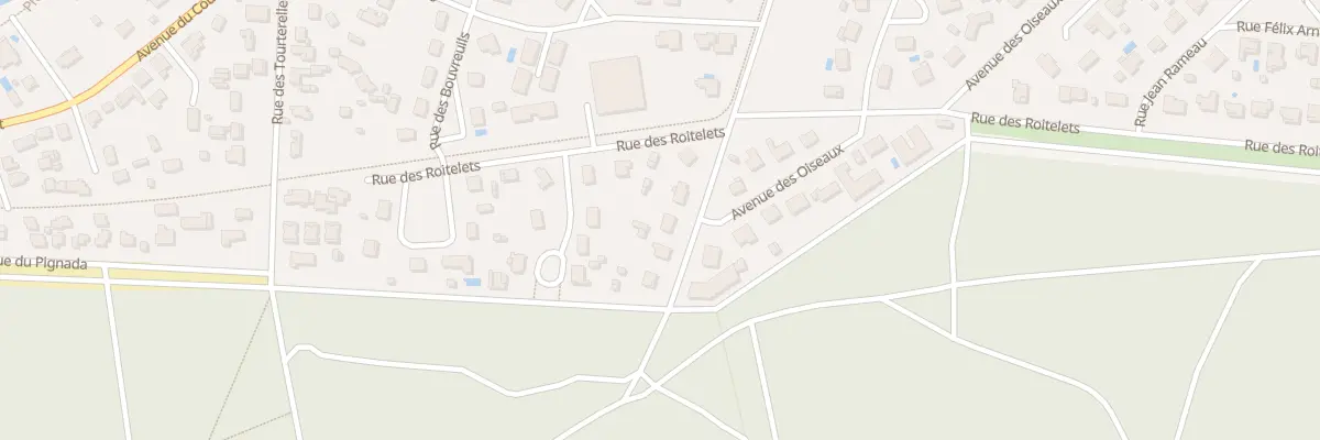 Plan du 16 Av de Leslurgues à Mimizan