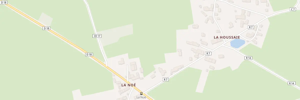 Plan du 103 La Houssaie à Riaillé