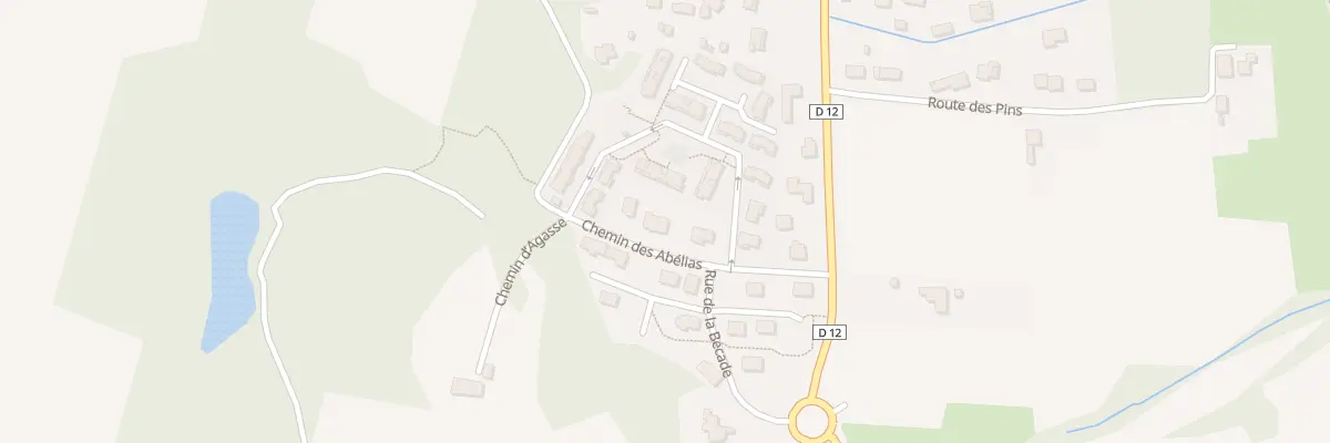 Plan du 130 Che des Abélias à Saint-Martin-de-Hinx