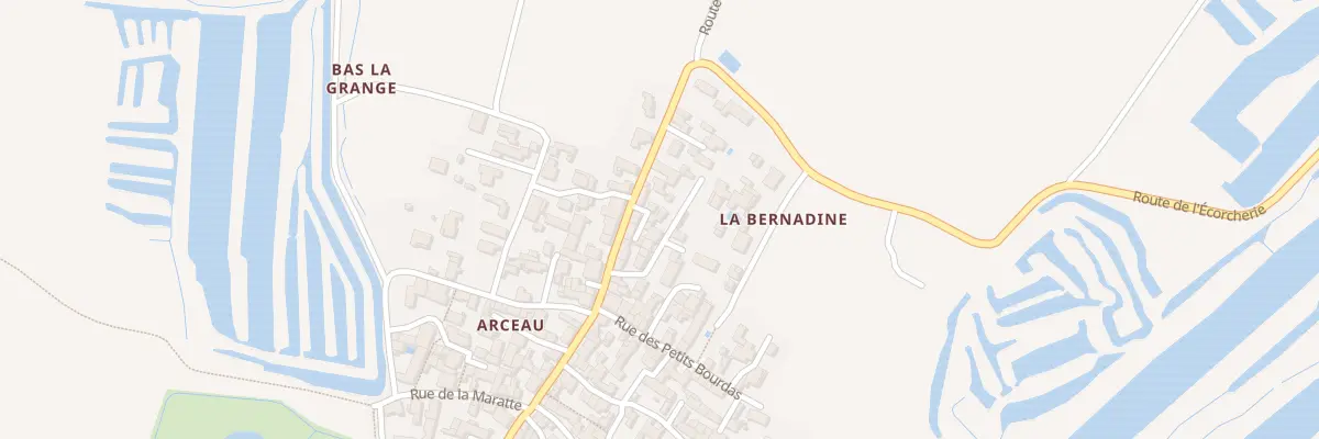 Plan du 40 Gr Grande Rue A Arceau à Saint-Pierre-d’Oléron