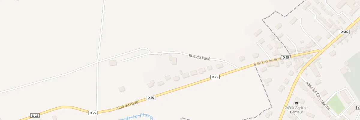 Plan du 12 Rue du Pavé à Gatteville-le-Phare