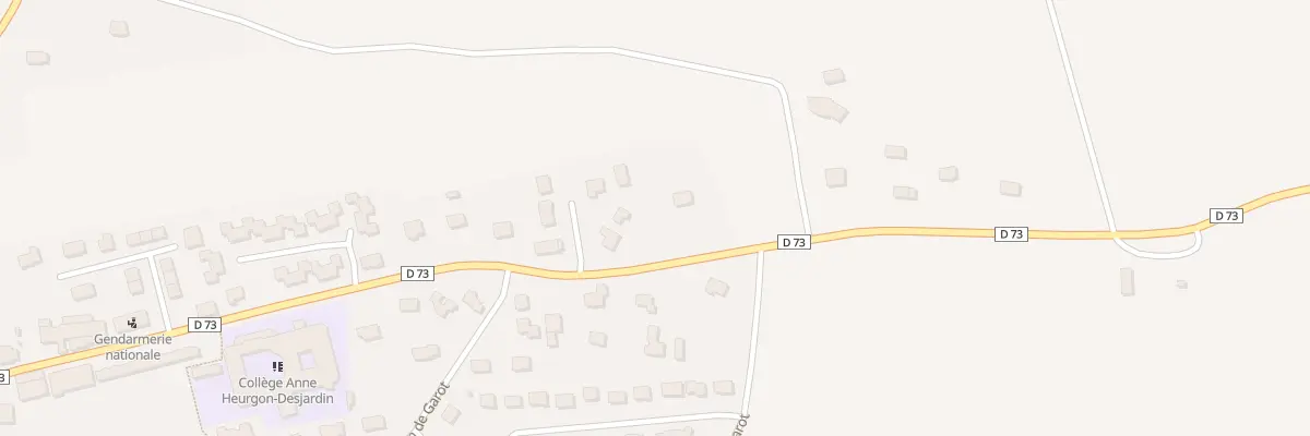 Plan du 65 Rue des Ecoles à Cerisy-la-Salle