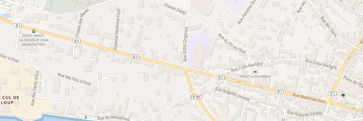 Plan du 102 Rue Marechal Foch à Saint-Vaast-la-Hougue