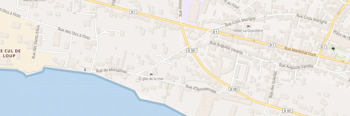Plan du 7 Rue de Morsalines à Saint-Vaast-la-Hougue