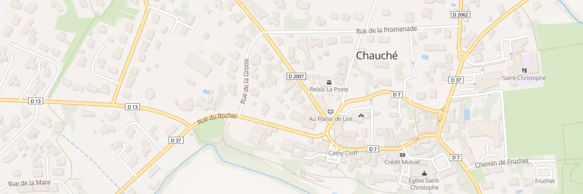 Plan du 9 Rue de grasla à Chauché
