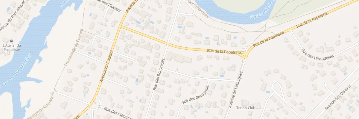 Plan du 8 Rue de la Papeterie à Mimizan
