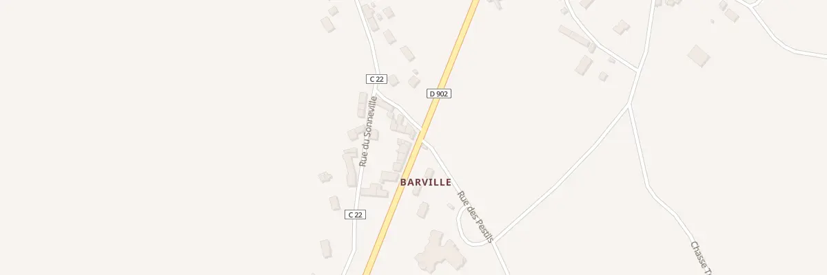 Plan du 20 Rue de Barville à Montfarville